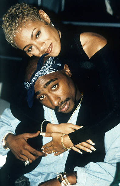Image of 2Pac and Jada Pinkett Smith